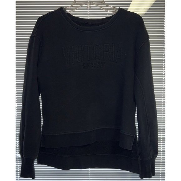 Victoria's Secret Womens Black Sweatshirt — XS - Picture 1 of 7